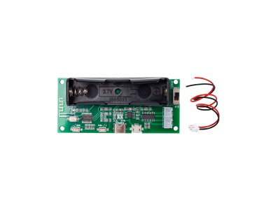 XH-A153 Shield Arduino Bluetooth 5.0 com suporte para bateria de l&iacute;tio e amplificador Classe D est&eacute;reo 2x5W duplo canal - Imagem 6