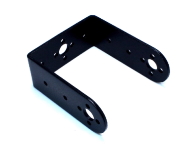 Suporte em U longo preto - Imagem 1