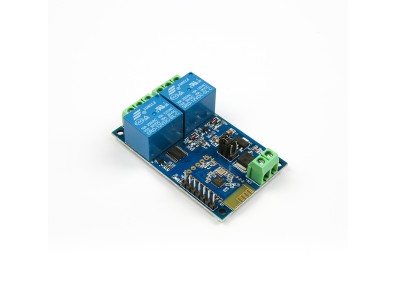 M&oacute;dulo Rel&eacute; 2 Canais DC 12V com Bluetooth e controle remoto por celular via Internet - Imagem 6