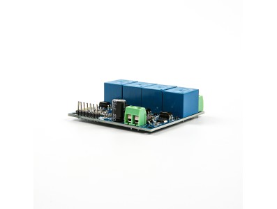 M&oacute;dulo Rel&eacute; Sem Fio Bluetooth 12V 4 Canais Controle Remoto por Celular e Internet - Imagem 4