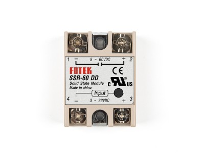 Rel&eacute; de Estado S&oacute;lido SSR-60DD 5 a 60 V - Imagem 1