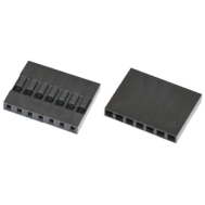 Conector Dupont f&ecirc;mea 1x7 pinos 2,54 mm