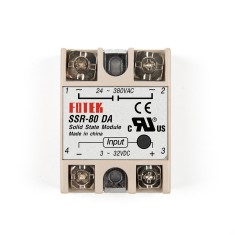 Rel&eacute; de Estado S&oacute;lido SSR-80DA 24-380V
