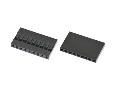 Conector Dupont f&ecirc;mea 1x9 pinos 2,54 mm - Imagem 1