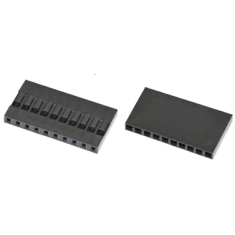 Conector Dupont f&ecirc;mea 10 pinos 2,54 mm (1x10)