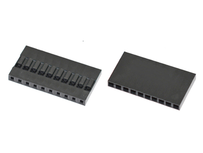 Conector Dupont f&ecirc;mea 10 pinos 2,54 mm (1x10) - Imagem 1
