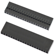 Conector housing Dupont f&ecirc;mea 1x20 pinos 2,54 mm