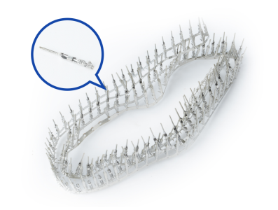 Conector Dupont macho 2,54 mm tipo Reed - Imagem 1