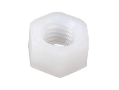Porca de nylon branca M3 para Arduino - Imagem 1