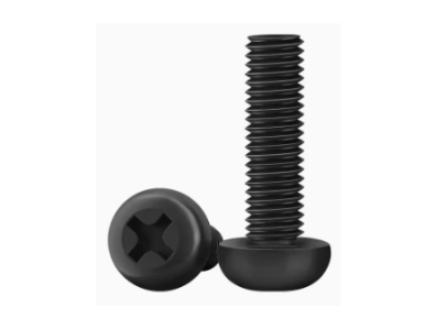 Parafuso de nylon M3 x 12 mm, preto - Imagem 1