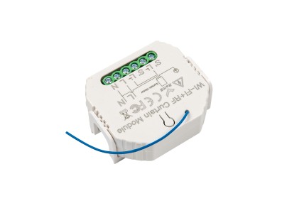 M&oacute;dulo interruptor para cortina Tuya WiFi 90-250V RF 433MHz compat&iacute;vel com Alexa - Imagem 2