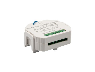 M&oacute;dulo interruptor para cortina Tuya WiFi 90-250V RF 433MHz compat&iacute;vel com Alexa - Imagem 1