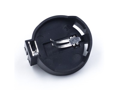 Soquete suporte para baterias tipo moeda CR2032 CR2025 - Imagem 2