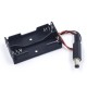 Porta pilhas 2 x AA sem tampa com conector DC - Thumb - 2