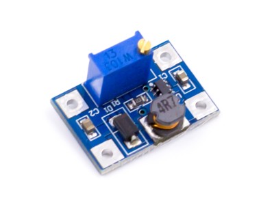 M&oacute;dulo Conversor DC-DC Elevador SX1308 Ajust&aacute;vel 28V 2A 1,2 MHz - Imagem 1