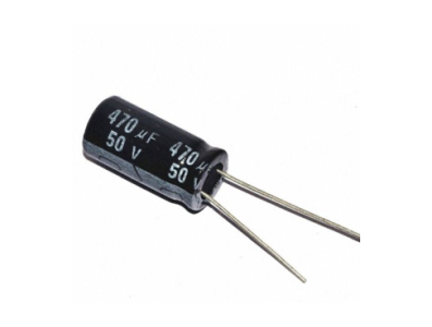Capacitor eletrol&iacute;tico 470 &micro;F 50 V 10 x 17 mm, acess&oacute;rio Arduino - Imagem 1