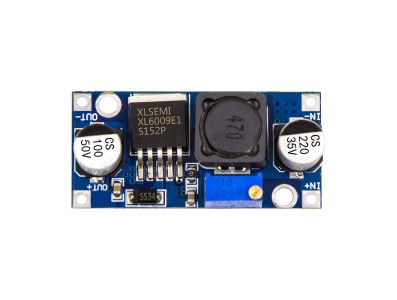 M&oacute;dulo Conversor DC-DC Step-Up com Chip XL6009, Usado - Imagem 1
