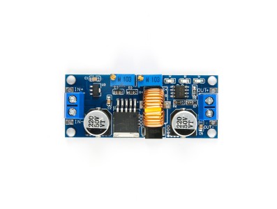 M&oacute;dulo Conversor DC-DC Step Down Ajust&aacute;vel XL4015 Azul 5A 75W - Imagem 1