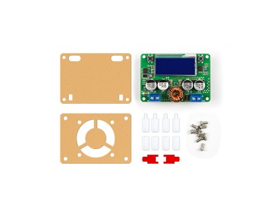 7A DC 60V Adjustable Step-Down Regulator, NC Power Supply Module, Current Voltage Meter, LCD Display - Imagem 2