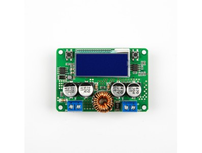 7A DC 60V Adjustable Step-Down Regulator, NC Power Supply Module, Current Voltage Meter, LCD Display - Imagem 1