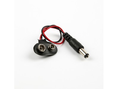 Conector para bateria 9V com plugue DC - Imagem 3