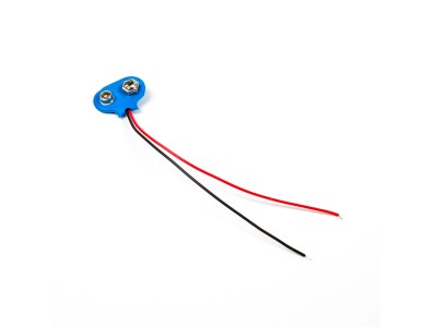 Conector para bateria 9V azul - Imagem 2