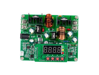 D3806 Fonte DC Estabilizada de Corrente Constante 38V 6A M&oacute;dulo Boost Ajust&aacute;vel Conversor DC-DC - Imagem 1