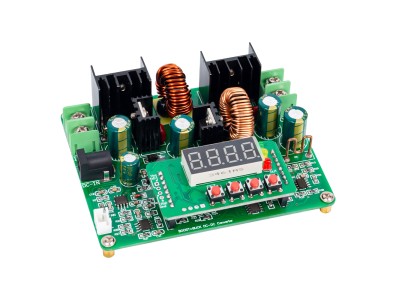 D3806 Fonte DC Estabilizada de Corrente Constante 38V 6A M&oacute;dulo Boost Ajust&aacute;vel Conversor DC-DC - Imagem 4
