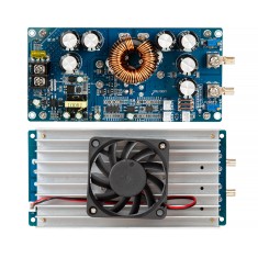 Conversor DC-DC Buck Step-Down 800W 30A CV/CC Ajust&aacute;vel com MCU