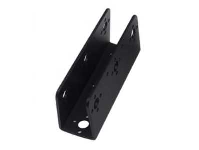 Suporte em U preto - Imagem 1