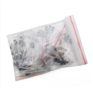 Kit 120 capacitores eletrol&iacute;ticos 12 valores de 1&micro;F a 470&micro;F (1&micro;F 2.2&micro;F 3.3&micro;F 4.7&micro;F 10&micro;F 22&micro;F 33&micro;F 47&micro;F 100&micro;F 220&micro;F)