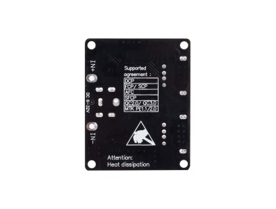 M&oacute;dulo Conversor DC-DC Buck Step-Down 2 Canais USB QC3.0/QC2.0 6-32V para 3V, 9V, 12V, 24V Carregador R&aacute;pido - Imagem 5