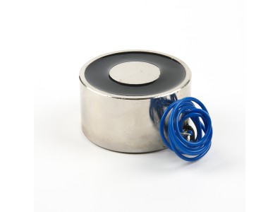 Eletro&iacute;m&atilde; de suc&ccedil;&atilde;o P50/27 DC 12V 55 kg - Imagem 3