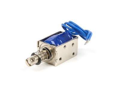 Solenoide eletromagn&eacute;tico push-pull JF-0630B DC 24 V 300 mA 10 mm 6 N - Imagem 5