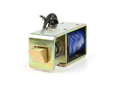 Solenoide JF-S0837DL 12 V DC 1 A curso 10 mm for&ccedil;a 15 N tipo open frame - Imagem 6