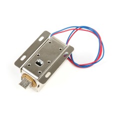 Conjunto de Fechadura El&eacute;trica Solenoide Eletromagn&eacute;tica 12V DC