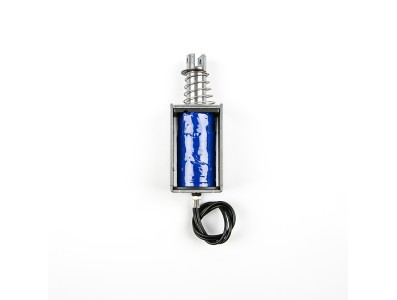 Fechadura eletromagn&eacute;tica penetrante LY-019 DC 12V 74 N 25 mm - Imagem 2