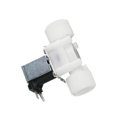 V&aacute;lvula solen&oacute;ide el&eacute;trica AC220V N/C, rosca macho G3/4, corpo pl&aacute;stico, 0,02&ndash;0,8 MPa, para &aacute;gua/ar