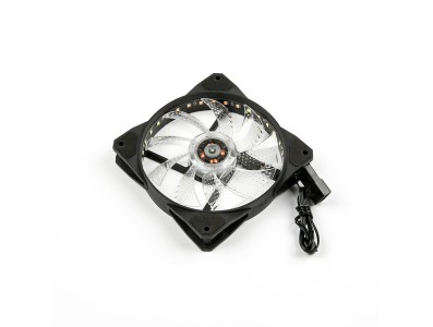 Ventoinha DC12V 12025 silenciosa com dupla abertura e 33 LEDs coloridos - Imagem 5