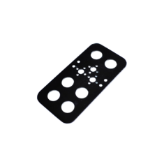 Placa Suporte Big Foot Preta