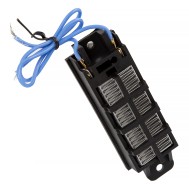 Elemento t&eacute;rmico PTC cer&acirc;mico tipo condutivo 220V 100W com termostato autom&aacute;tico 93x31x25 mm