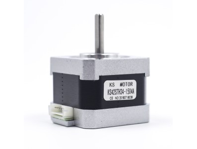 Motor de passo NEMA17, 34 mm de comprimento, 1,5 A, com cabo de 720 mm - Imagem 1