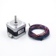 Motor de passo NEMA17, 34 mm de comprimento, 1,5 A, com cabo de 720 mm - Thumb - 2