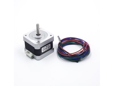 Motor de passo NEMA17, 34 mm de comprimento, 1,5 A, com cabo de 720 mm - Imagem 2