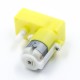 Motor DC em L com eixo duplo e caixa de engrenagens, 3-6V, DIY - Thumb - 5