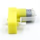 Motor DC em L com eixo duplo e caixa de engrenagens, 3-6V, DIY - Thumb - 1