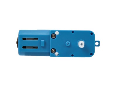 Motor DC 3V a 6V 200 RPM TT com caixa de engrenagens pl&aacute;stica azul - Imagem 2
