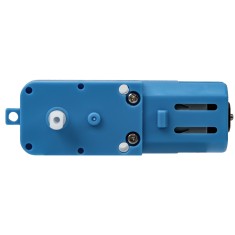 Motor DC 3V a 6V 200 RPM TT com caixa de engrenagens pl&aacute;stica azul