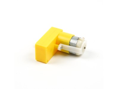 Motor redutor em L com eixo simples DC 3&ndash;6V - Imagem 3
