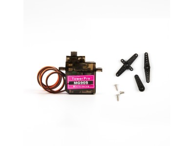Servomotor MG90/MG90S 180&deg; qualidade normal - Imagem 2